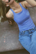 Arvel Blue Tank Top